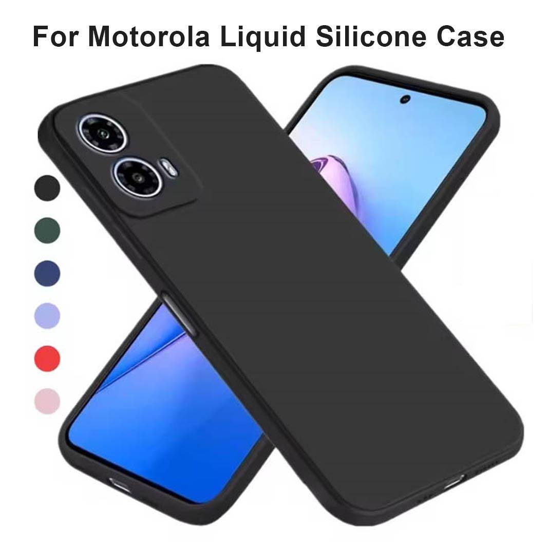 för Motorola Moto G84 G85 G54 G34 G32 G35 5G Full Kameratelefonväskor Mjuk Fyrkantig Flytande Fodral Bärbart Lyxigt Silikonfodral Cover