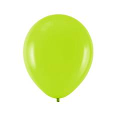 50 st Standard limegröna ballonger - Storlek 10" ca 27 cm