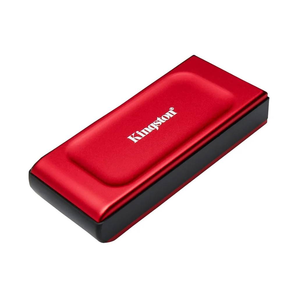 KINGSTON XS1000 1TB SSD USB 3.2 Gen 2 External Solid State Drive RED 740617343748