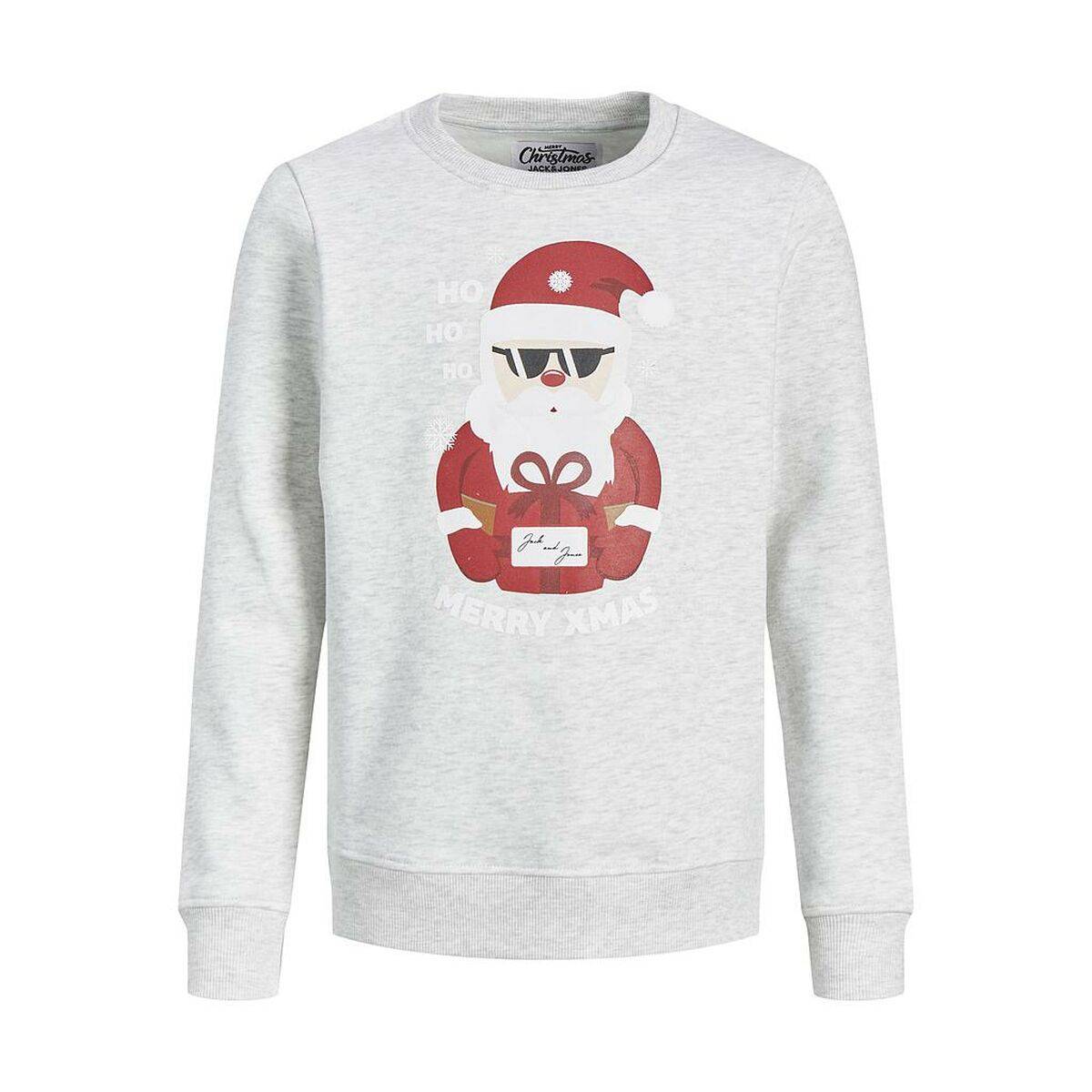 Sweaters uden Hætte til Børn Jack & Jones 12222091 Hvid 10 Ã¥r