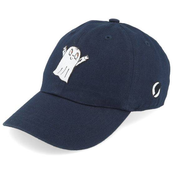 Lilla Spöket Laban - Blå unconstructed Keps - "Kids Laban Navy Dad Cap " @ Hatstore