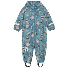 CeLaVi Softshelloverall - Blue Himlen m. Tryck - CeLaVi - 1½ år (86) - Softshell