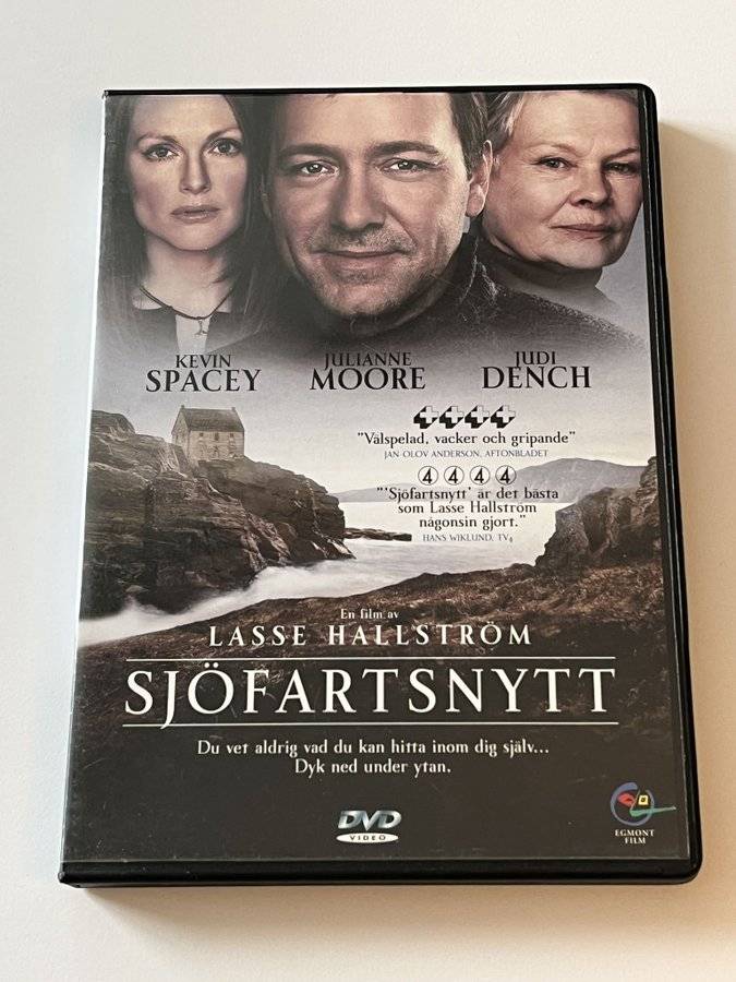Sjöfartsnytt (2001 av Lasse Hallström, Egmont). Beg. DVD