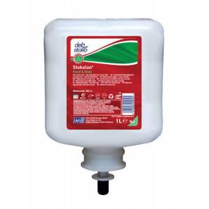 Efter-arbejde creme Stokolan Hand & Body, 1 liter - 6 stk