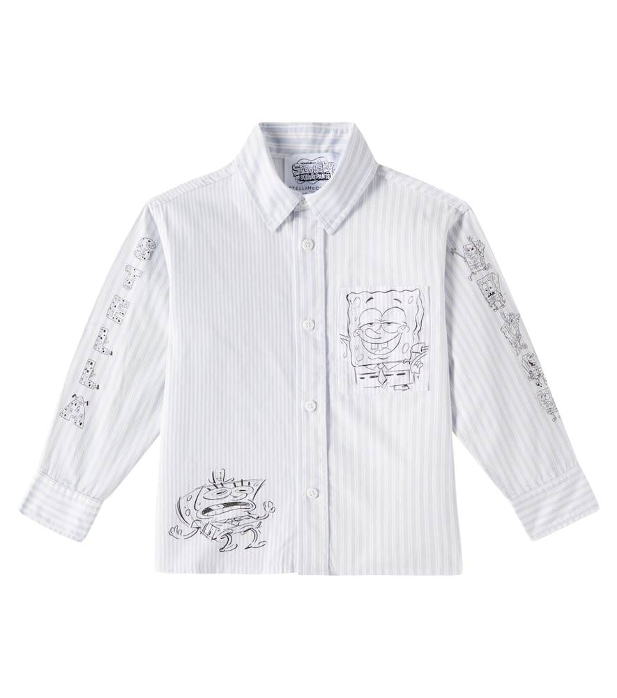Stella McCartney Kids x SpongeBob camisa SquarePants de algodón - blanco - Y 3