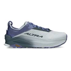 Altra Olympus 6 Trail Running Shoe Women - Grey, Blue, Size 5 - grey