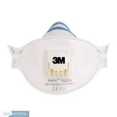 3M 9322+ maske FFP2 m/ventil, BULK
