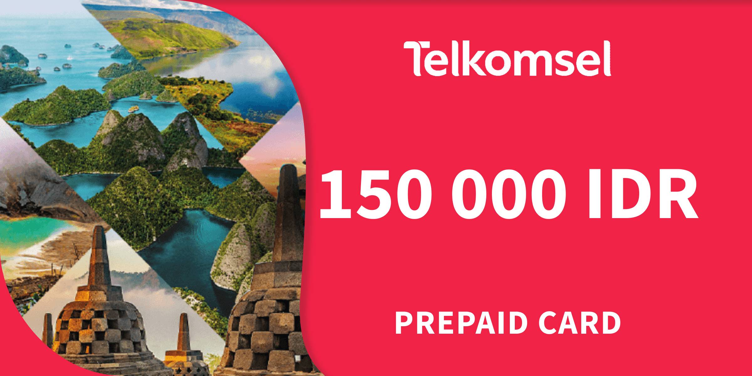Telkomsel Prepaid Card 150000 IDR - Standard