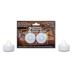 LED-fyrfadslys 2-pak