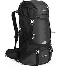 HOMIEE 50–60 l vandringsryggsäck, trekkingväska med regnskydd, stor multifunktionell ryggsäck för bergsklättring, klättring, vandring, sport, resor, camping