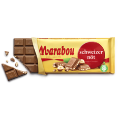 Mjölkchoklad Marabou Schweisernöt 200 gram