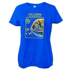 So Long Losers Girly Tee (Blue,XXL)