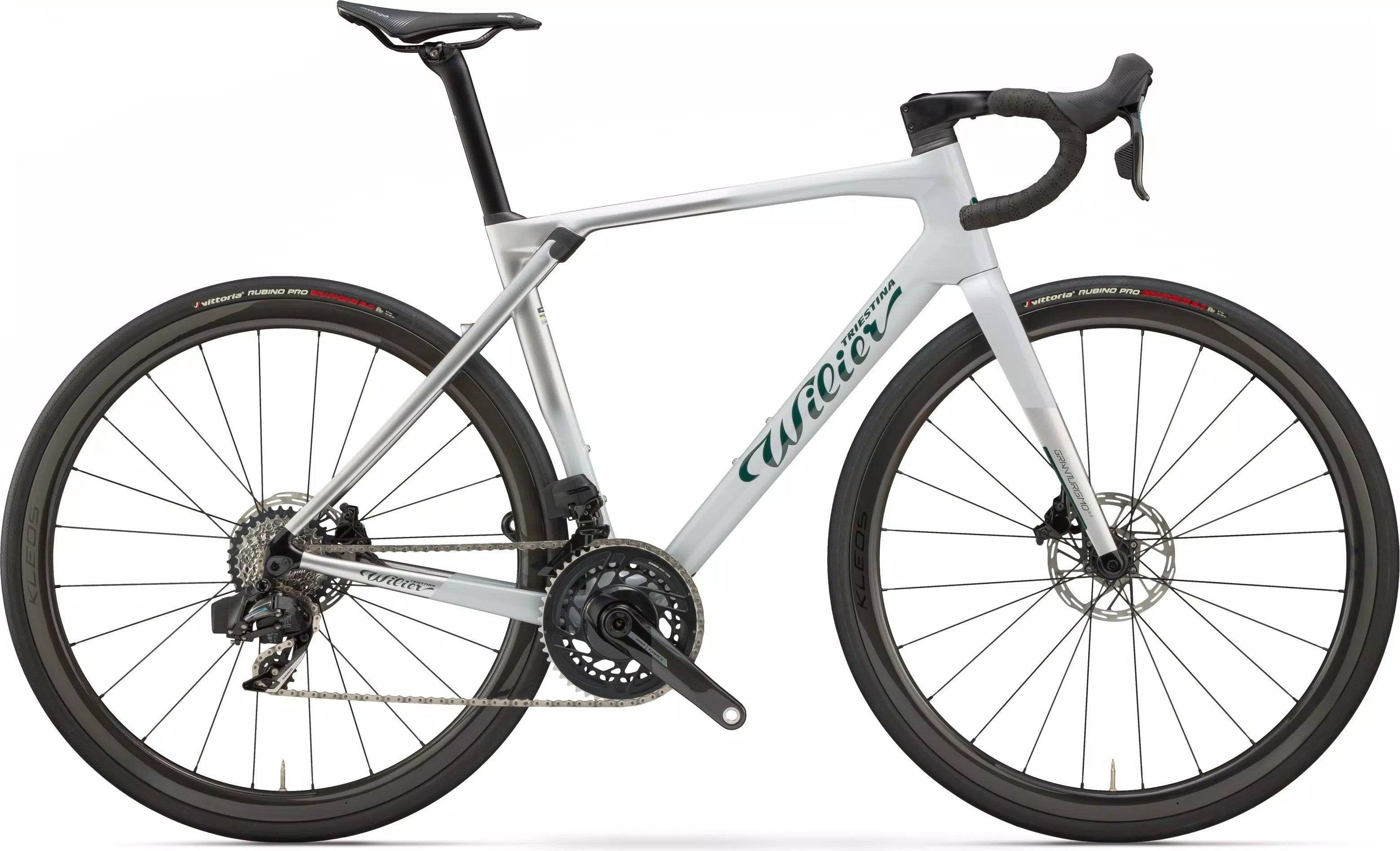 Wilier Granturismo SLR 2025 - Shimano Ultegra Di2 2x12sp - Miche S50 - 128 / XS / Nero