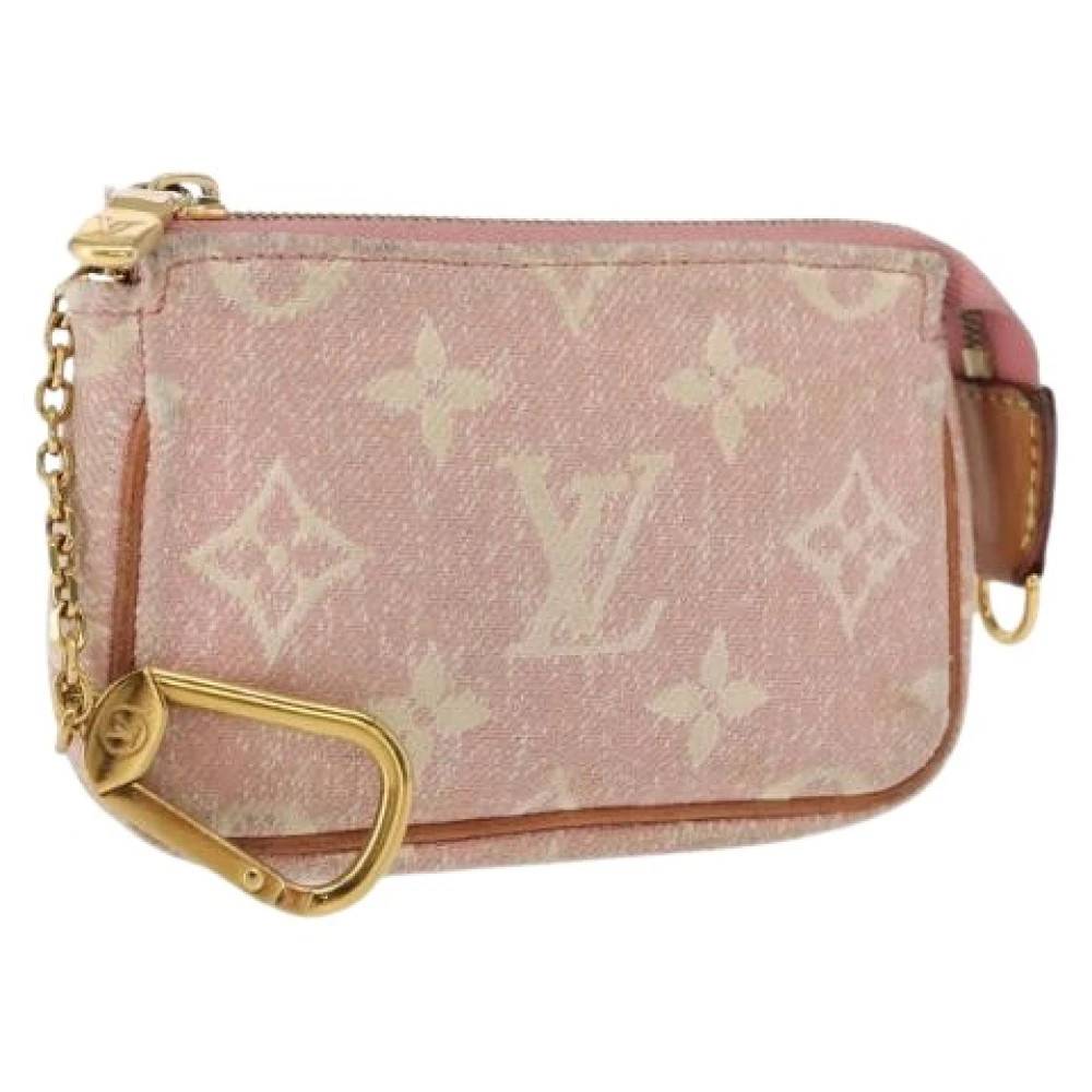 Louis Vuitton Vintage Pre-owned Canvas Mini Taske - Vintage - Dame - Lyserød - ONE SIZE -