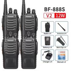 Baofeng BF-888S Walkie Talkie 5W Portable Handheld Walkie-Talkie Transceiver 16 Channel Long Range