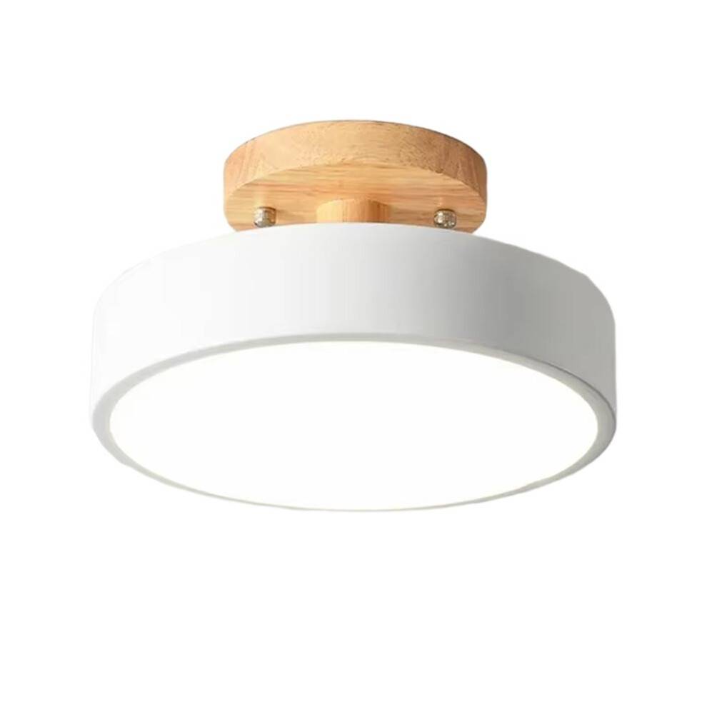 Entrance Hallway Ceiling Lamps Balcony Wood Round Cloakroom Dining Room Study Bedroom Light Bathroom Industrial Lighting