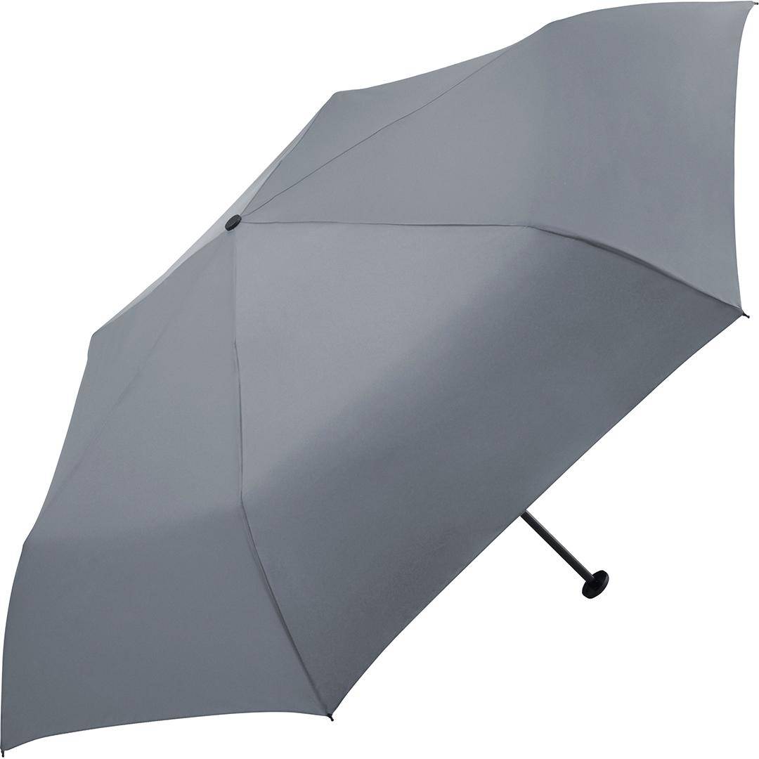 Ultra lille paraply grå kun 20 cm & 95 gram - Ultra let Sort