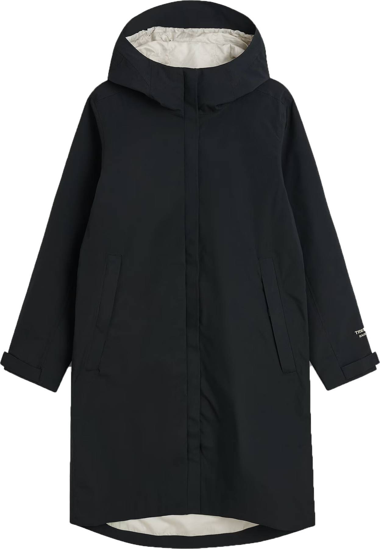 Tretorn Women's Explorer Rain Parka Black, S