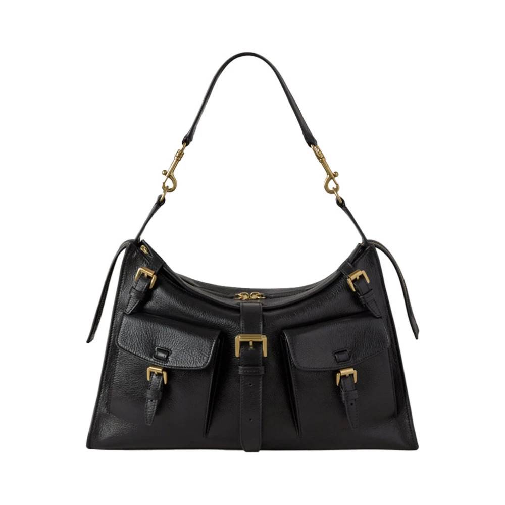 Mulberry Roxanne Shoulder Bag - Tasker - Dame - Sort - ONE SIZE - Uld
