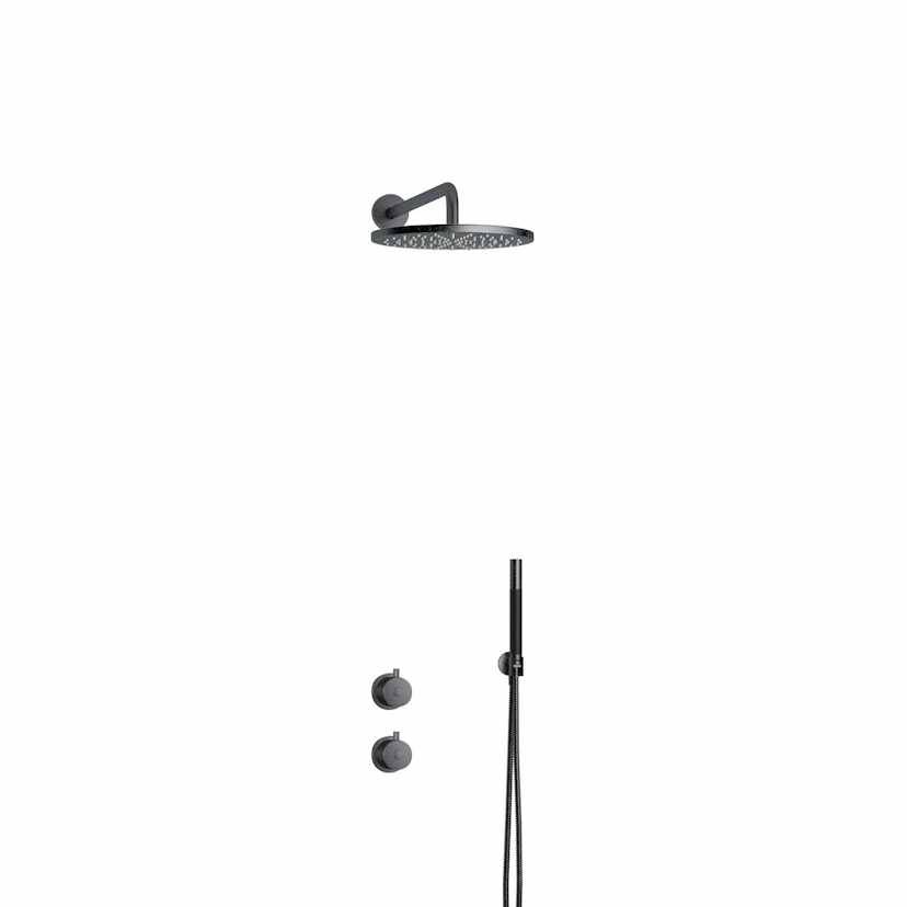 Takduschset Tapwell BOX7268 Round ED2 för Inbyggnad