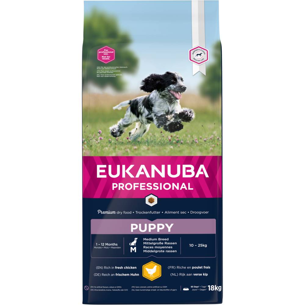 Eukanuba Dog Puppy Medium 18 kg