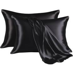 TEMU 2pcs Satin Pillowcases Bedding