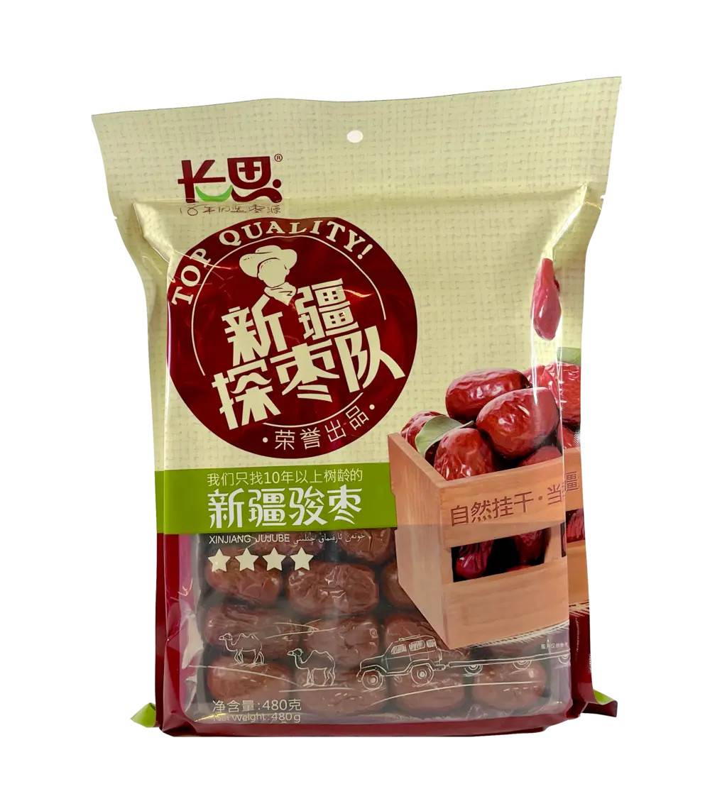 Jujubär Hela torkade 480g - Chang Si Kina