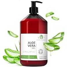 B.O.T cosmetic & wellness - Aloe Vera Gel 99%, Naturlig Fuktkräm, Lindrar Solbränna, Inga Parabener eller Sulfater, Tunn Konsistens, Snabb Absorption, Clear Gel Texture, 500 ml
