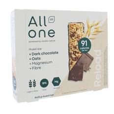 10 x All In One Müslibarer Reload Dark Choco 4-pak
