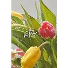 Journal | Notebook | Diary | Notes | Notepad | Men’s | Women’s | 120 Pages | 6 x 9: Tulips, Rainy Day, Flowers, Weather, April Showers