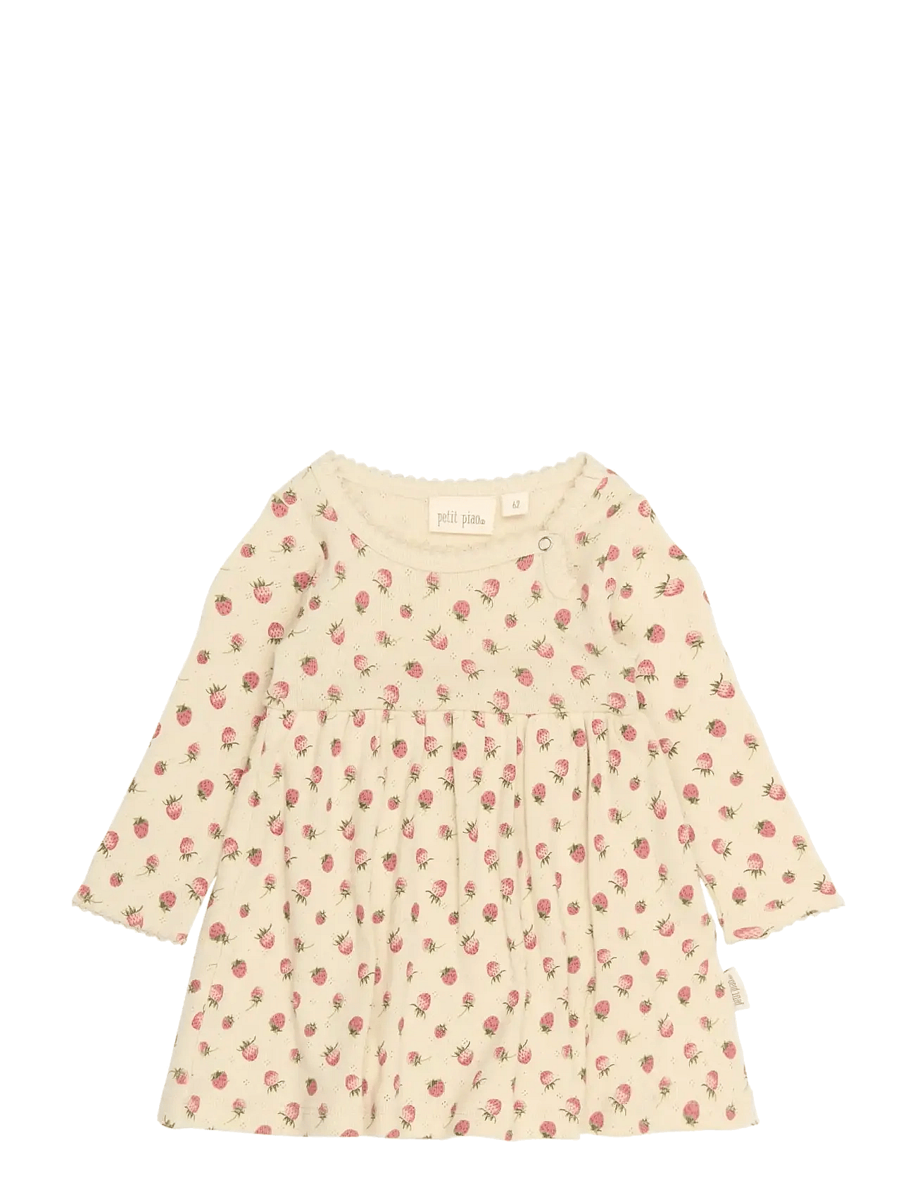 PETIT PIAO Ppdea L_S Body Dress Fold Nb | Cream | 74