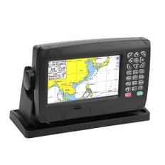 GPS-sjökortsplotter Satellitnavigator, Marin GPS-navigator, AIS-transponder med GNSS-antenn Dual Map System IPX6 Vattentät för Marinbåt