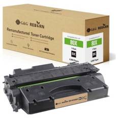 G&G Tonere erstatter HP 80X Kompatibel Sort 6900 Sider Reborn remanufactured 21253