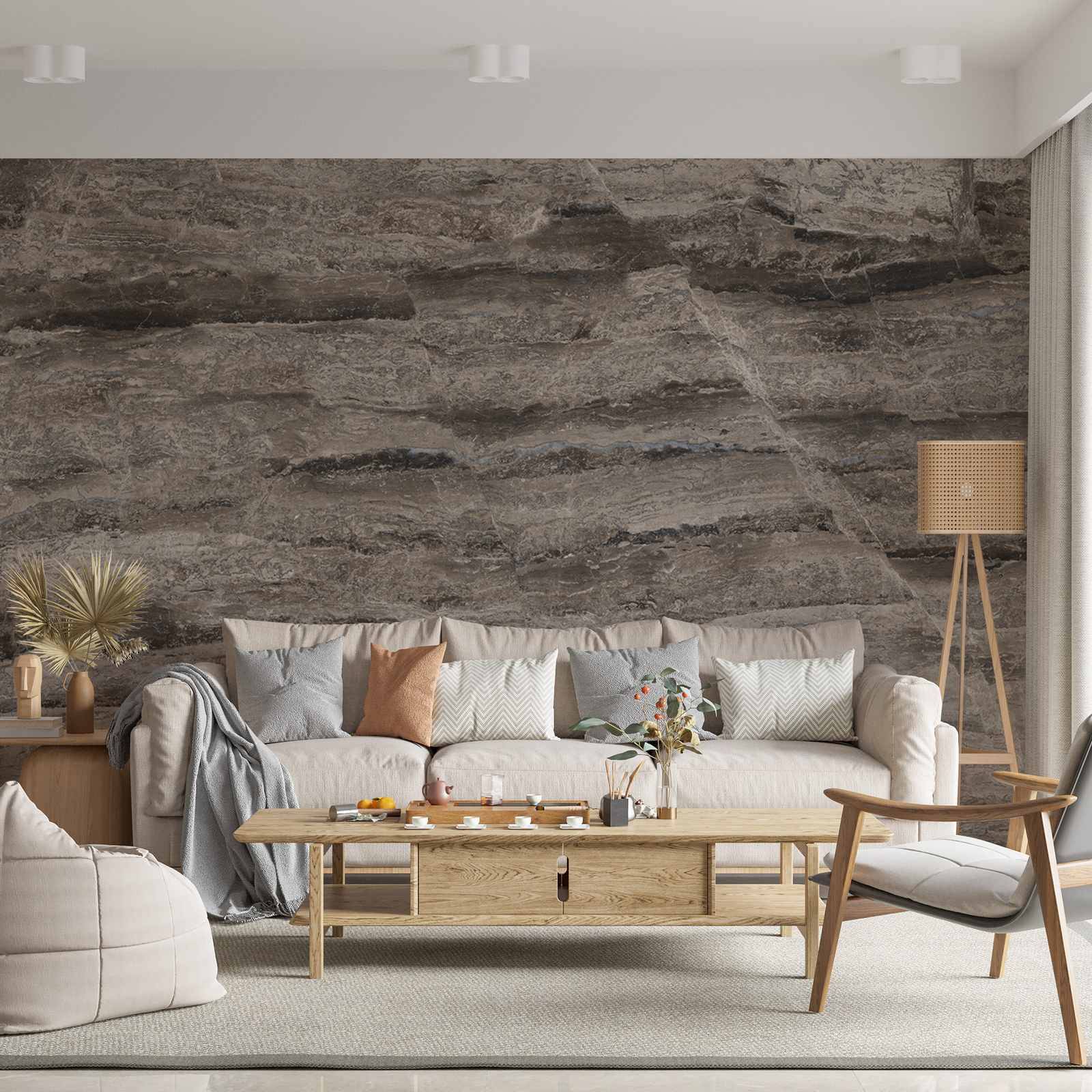 Tapet - Sten Struktur Design