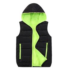 Women Sleeveless Vest Coat Sleeveless Jacket for Women Fashion Warm Hooded Winter Vest S