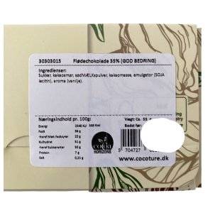 Chokolade - Cocoture God Bedring flødechokolade 35%