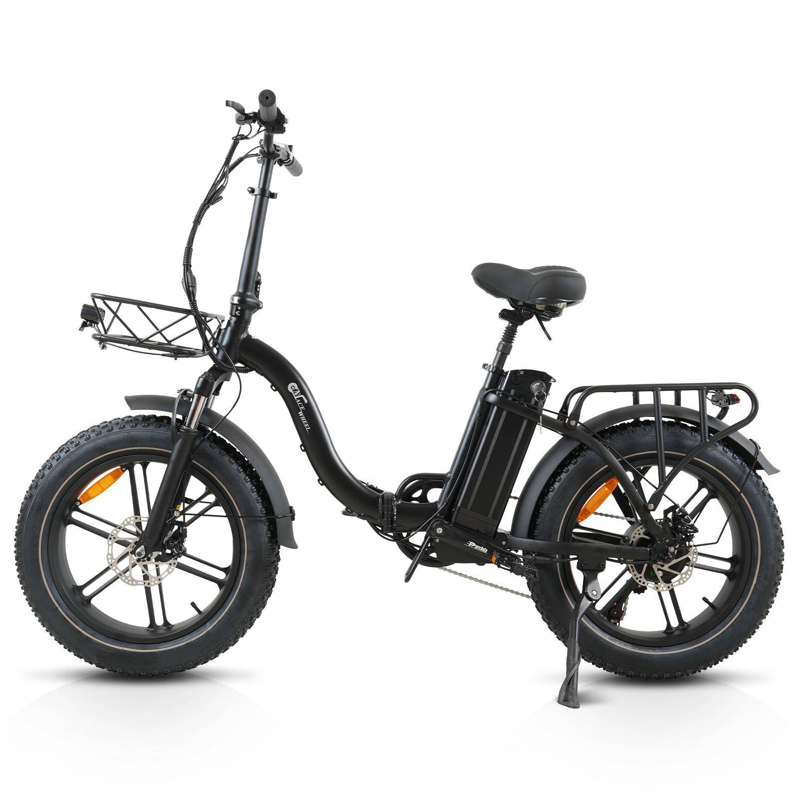 Hopfällbar terrängcykel med eldrift CMACEWHEEL 20×4,0  Fettdäck Avtagbart litiumbatteri Y20