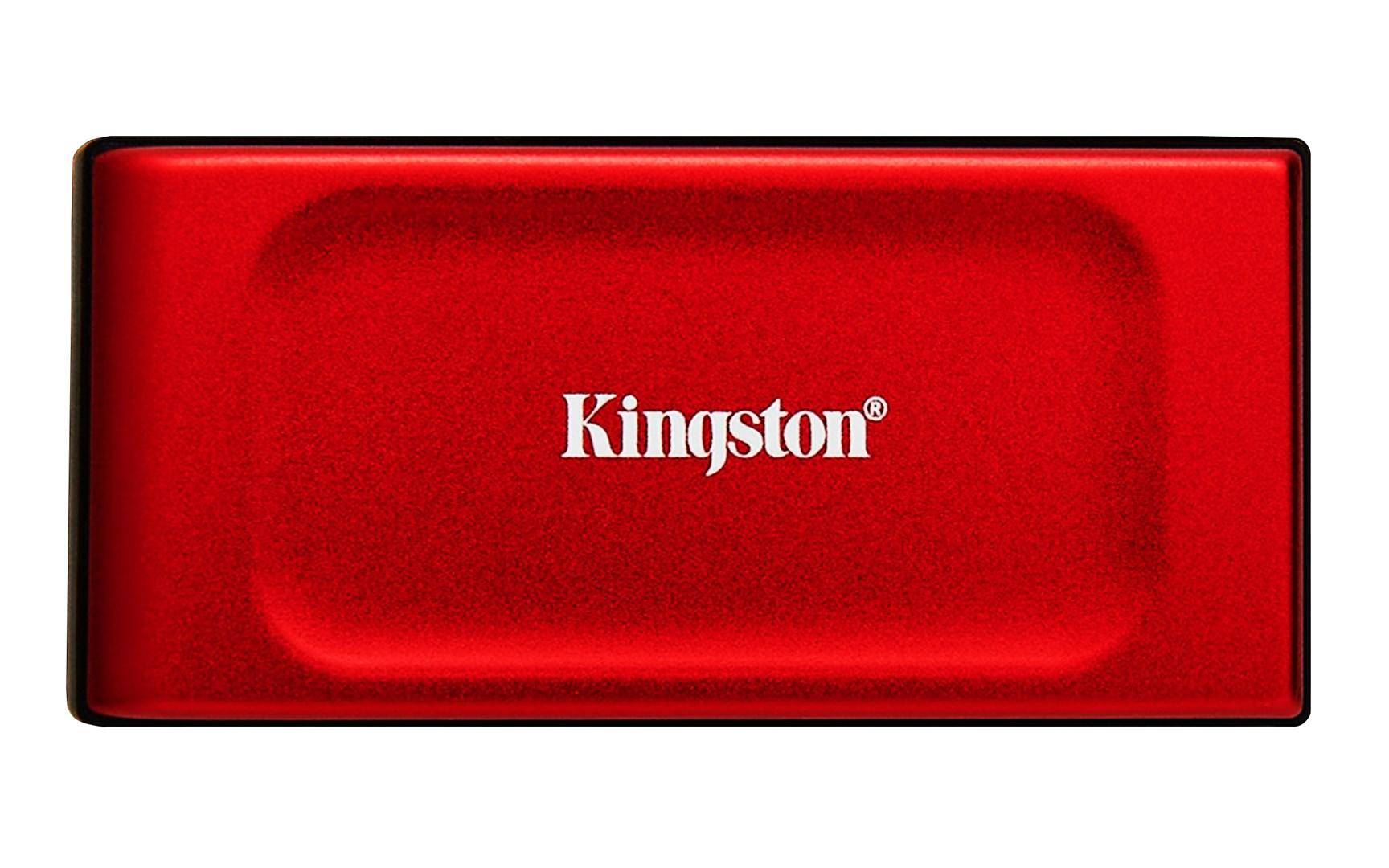KINGSTON SSD 1000G PORTABEL XS1000R RÖD