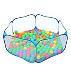 Ocean Ball Pooltält Ball Pit Lektält för Barn Småbarn (bollar Ingår Ej)