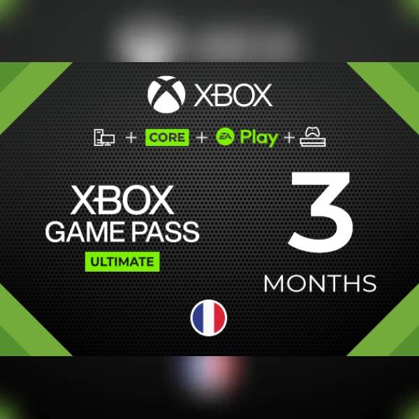 Xbox Game Pass Ultimate - 3 Months Key - FRANCE