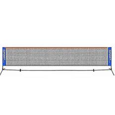 Bærbart foldbart tennisnet til børn og voksne Kort tennisnet, 6,1 m (1 stk, sort)