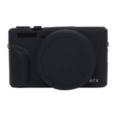 Blødt silikonecover med linsebeskytter til Canon PowerShot G7 X Mark III / G7X3