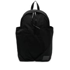 Jil Sander - ryggsäck med ficka - herr - kalvskinn/ECONYL® - one size - Svart