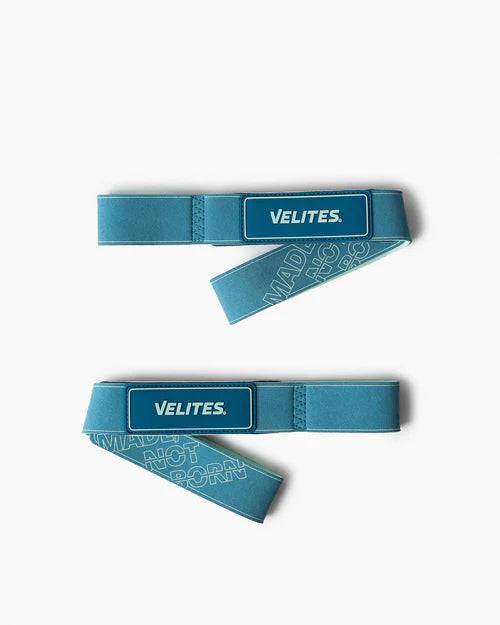 Velites - Weightlifting straps Blue Light