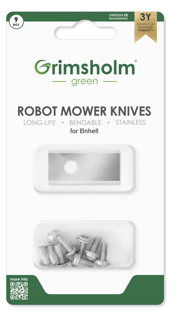 Grimsholm 9-pack Knivar till Einhell Freelexo 600 BT