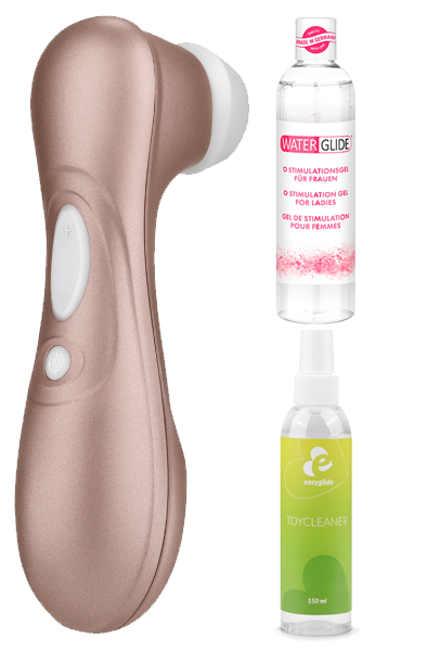 Satisfyer Pro 2 NG + Rengöring + Orgasm gel