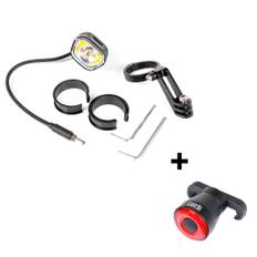 Cykellampa för elcykel Light5 EB1000 - 1000 lm / till Shimano, Framlampa + Light5 Blip -Baklampa