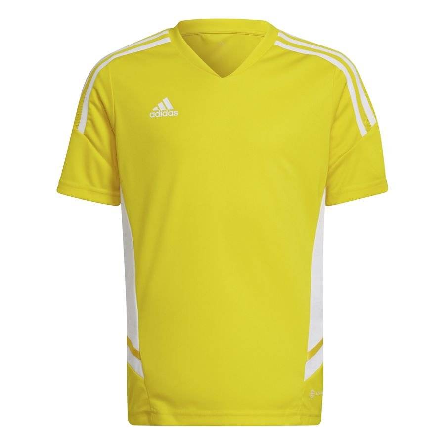 adidas Tränings T-Shirt Condivo 22 - Gul/Vit Barn - ['Gul'] (140 cm)