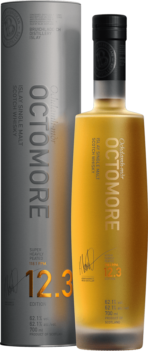 Bruichladdich Octomore Edition 12.3 Islay Whisky 70 cl. - 62,1% | 70 CL.