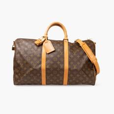 LOUIS VUITTON Keepall Bandouliére 50 Weekend Bag - Brown (51 cm x 32 cm x 26 cm)